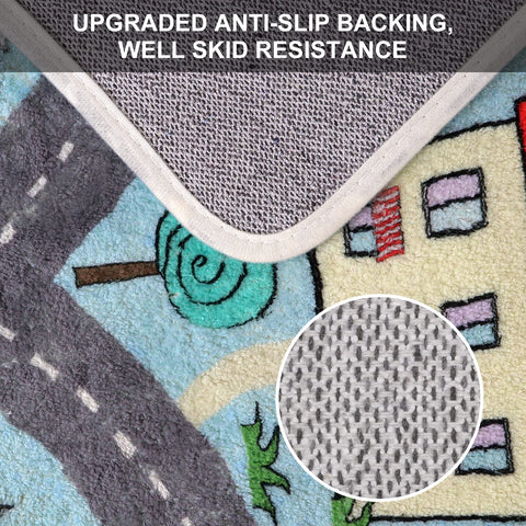 Uphome underside showing thermoplastic rubber backing for non-slip safety