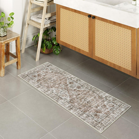 Uphome runner folded ready for machine washing for easy care