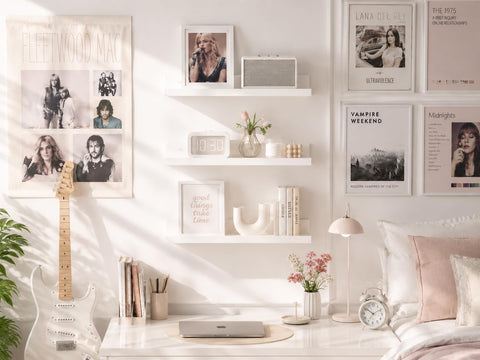 upsimples close-up of finely crafted shelf edge highlighting neat finish