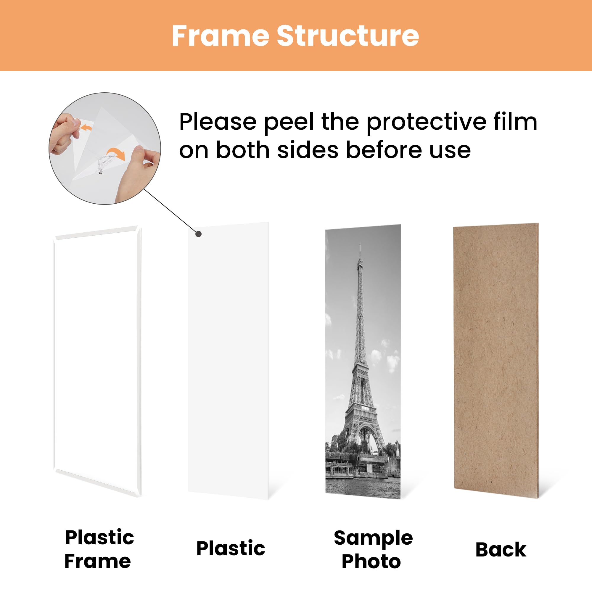 upsimples individually sealed frame with corner guards ensuring safe shipping