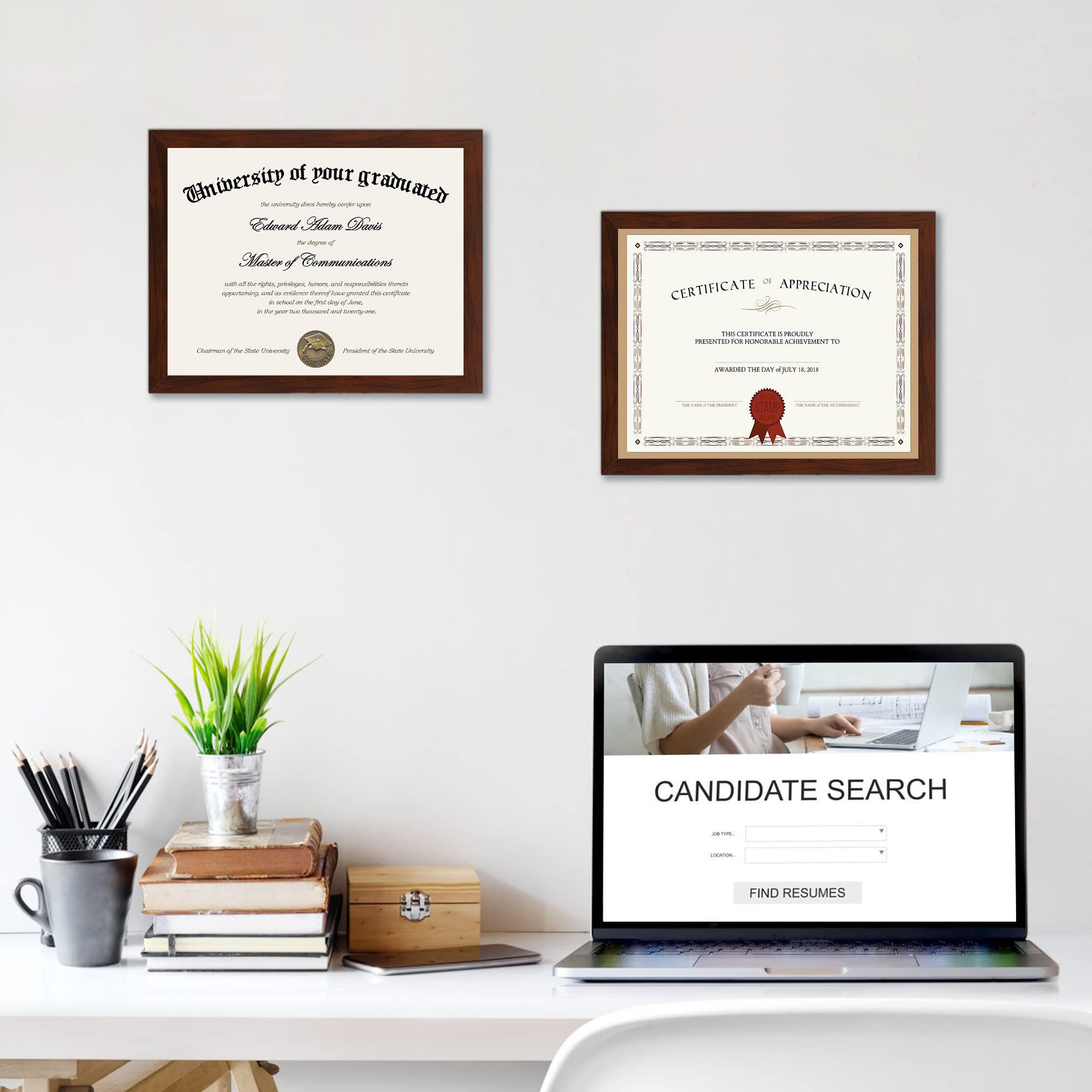 upsimples frames cushioned in protective packaging to prevent shipping damage