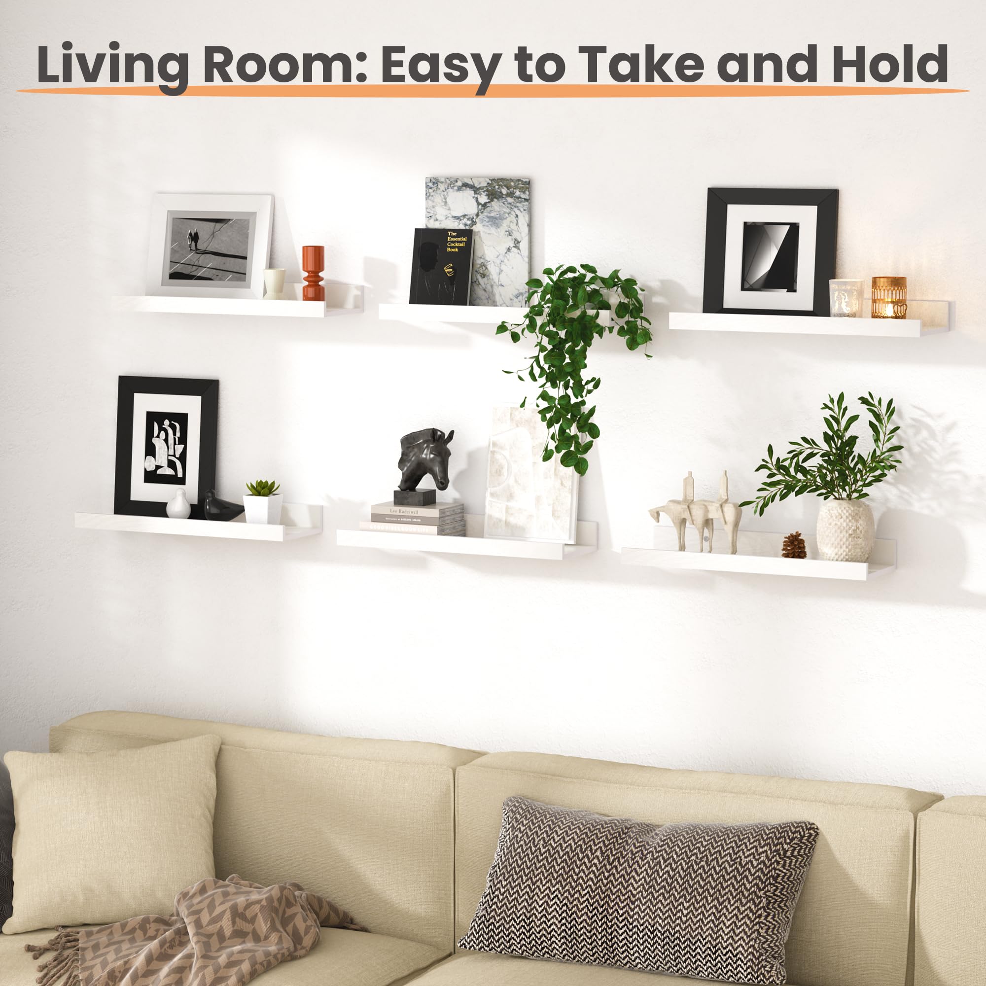 upsimples stacked gallery-style arrangement creating layered visual interest