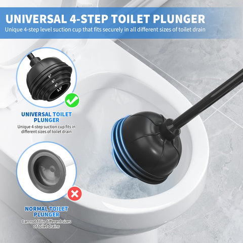 uptronic brush head 360° bristles reach under rim for thorough cleaning