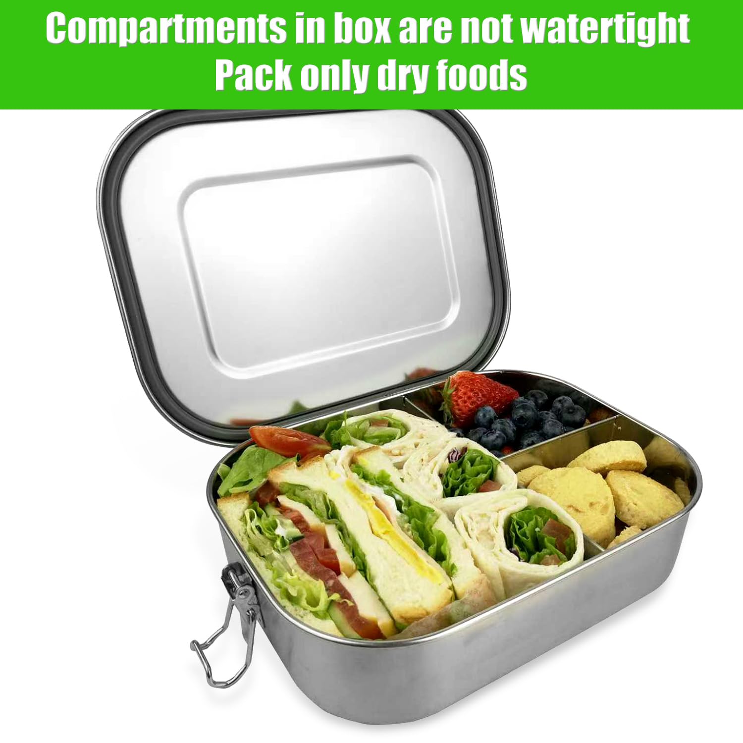 UPTRUST filled with sandwich and sides illustrating meal portioning