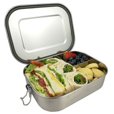 UPTRUST front packaging showing stainless steel bento box and features