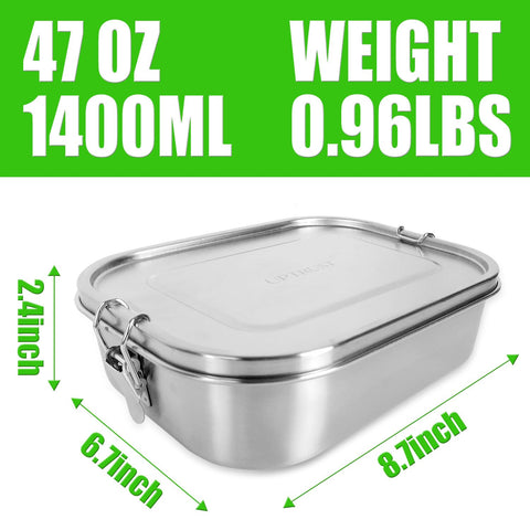 UPTRUST open top view displaying three compartments and capacity
