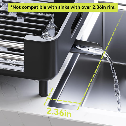 Urackify in a sink-side lifestyle setup — keeps countertops tidy