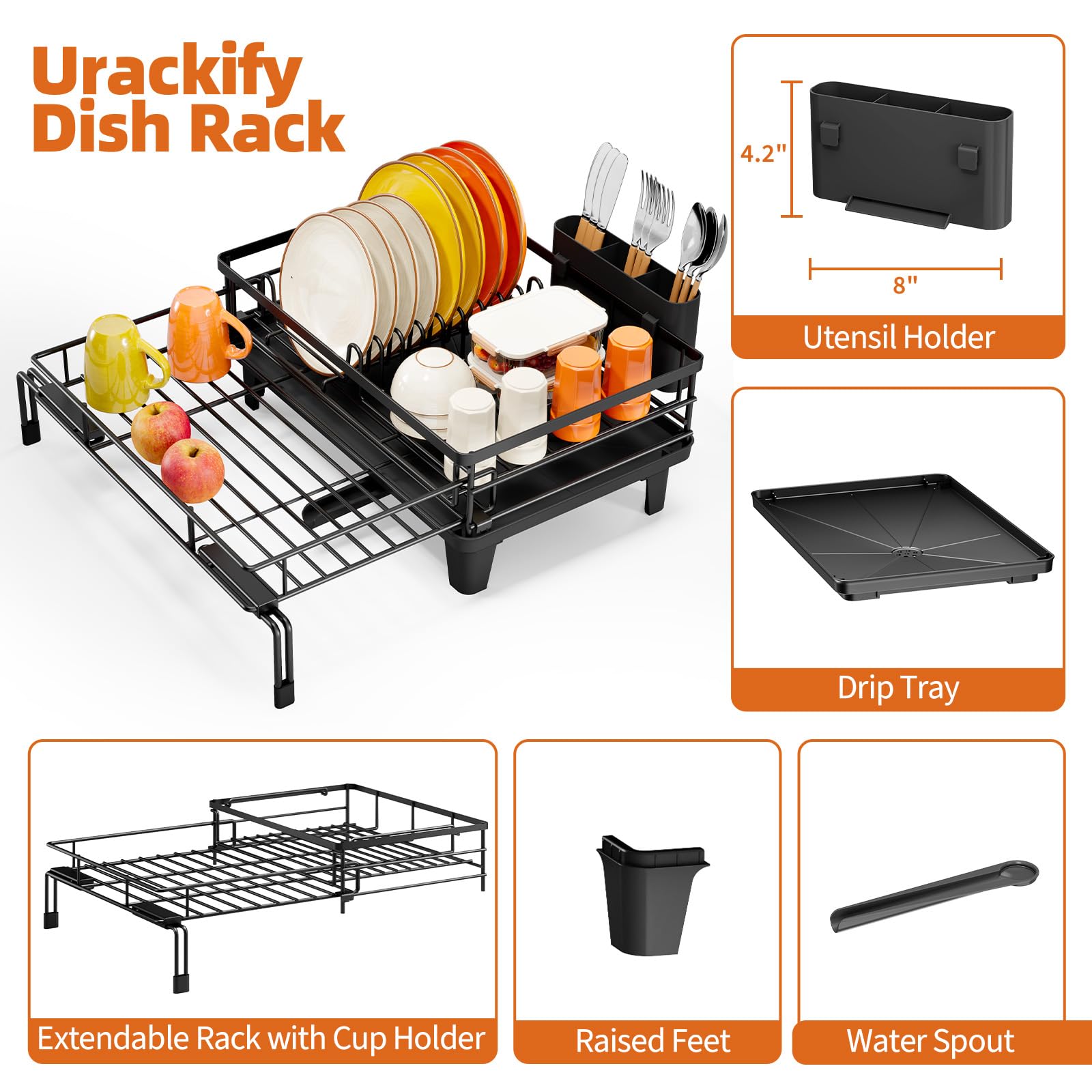 Urackify next to sink to show compact size and scale