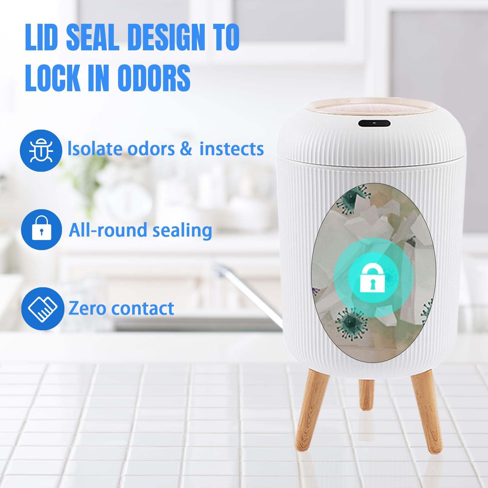URALFA soft‑close hinge detail illustrating quiet, smooth lid closing