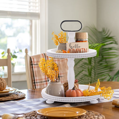 Urban Deco tray in use with cupcakes showing serving convenience and presentation