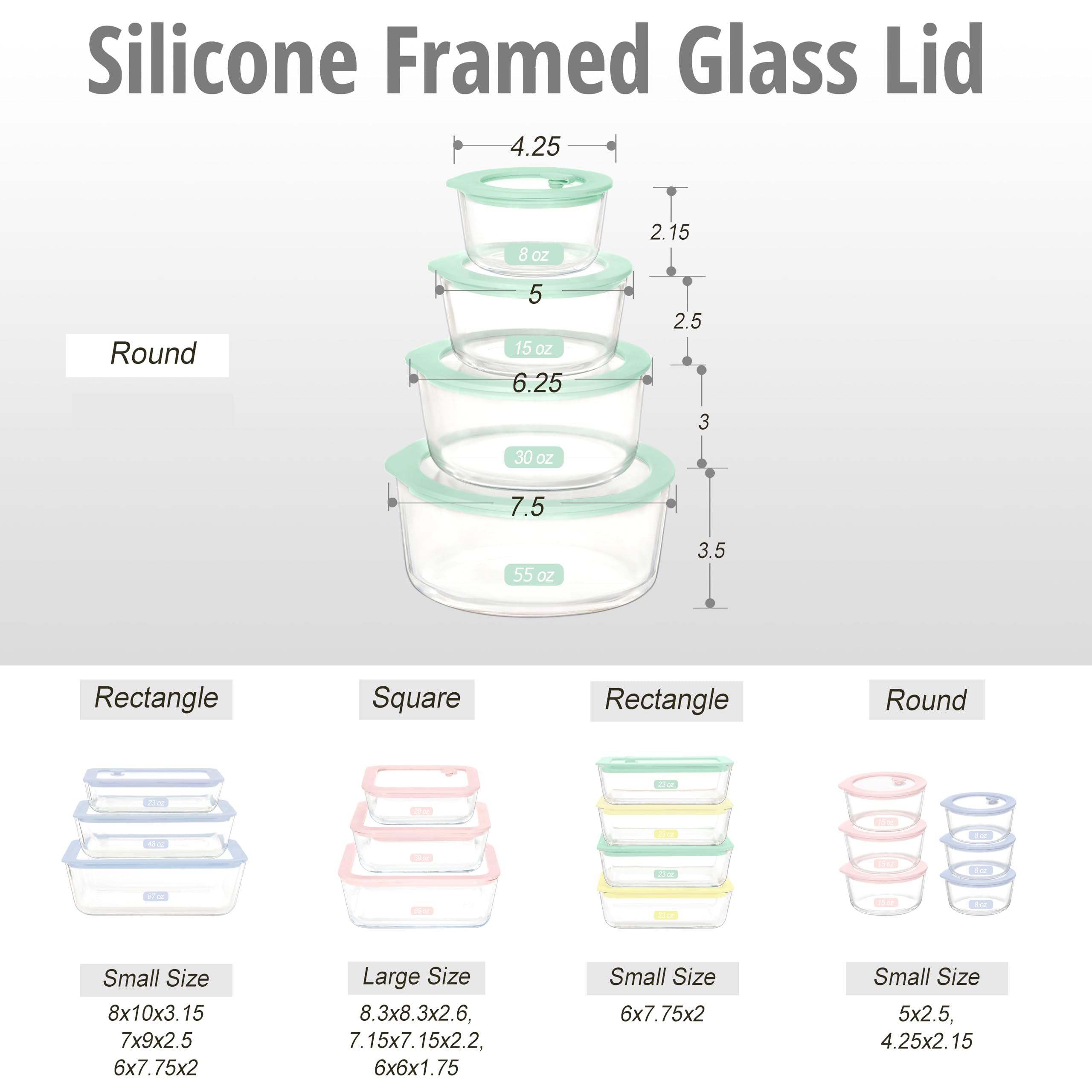Urban Green close-up of silicone-framed lid demonstrating secure seal