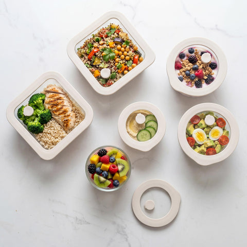 Urban Green container held in hand showing scale and portable meal-prep convenience