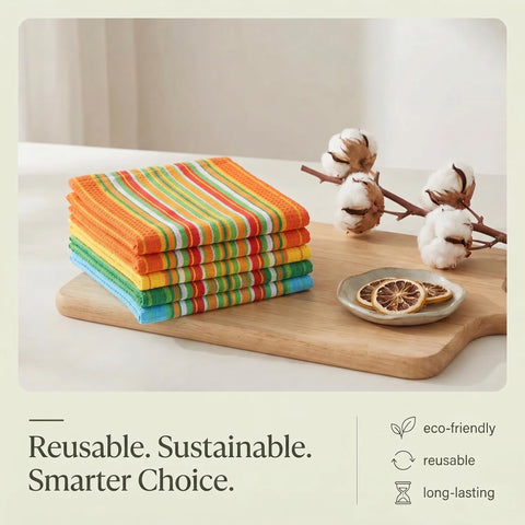 Urban Villa towels in laundry basket ready to wash, colorfast and machine-safe