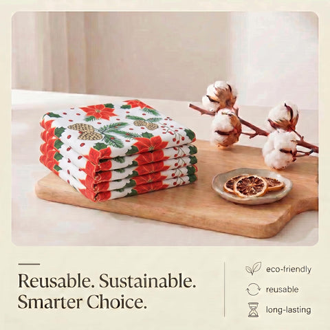 Urban Villa label and Pinecone print close-up showing colorfast printing benefit