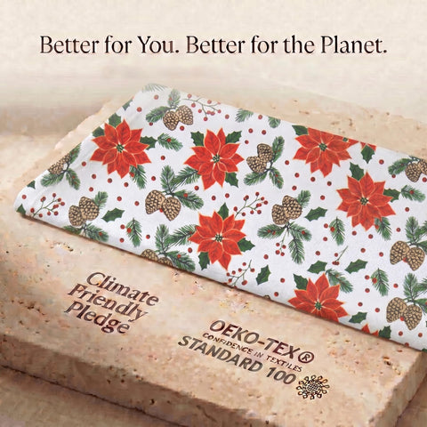 Urban Villa towel beside paper towels demonstrating reusable waste-reduction benefit