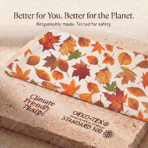 Urban Villa washcare label and fabric illustrating durable, machine-washable benefit