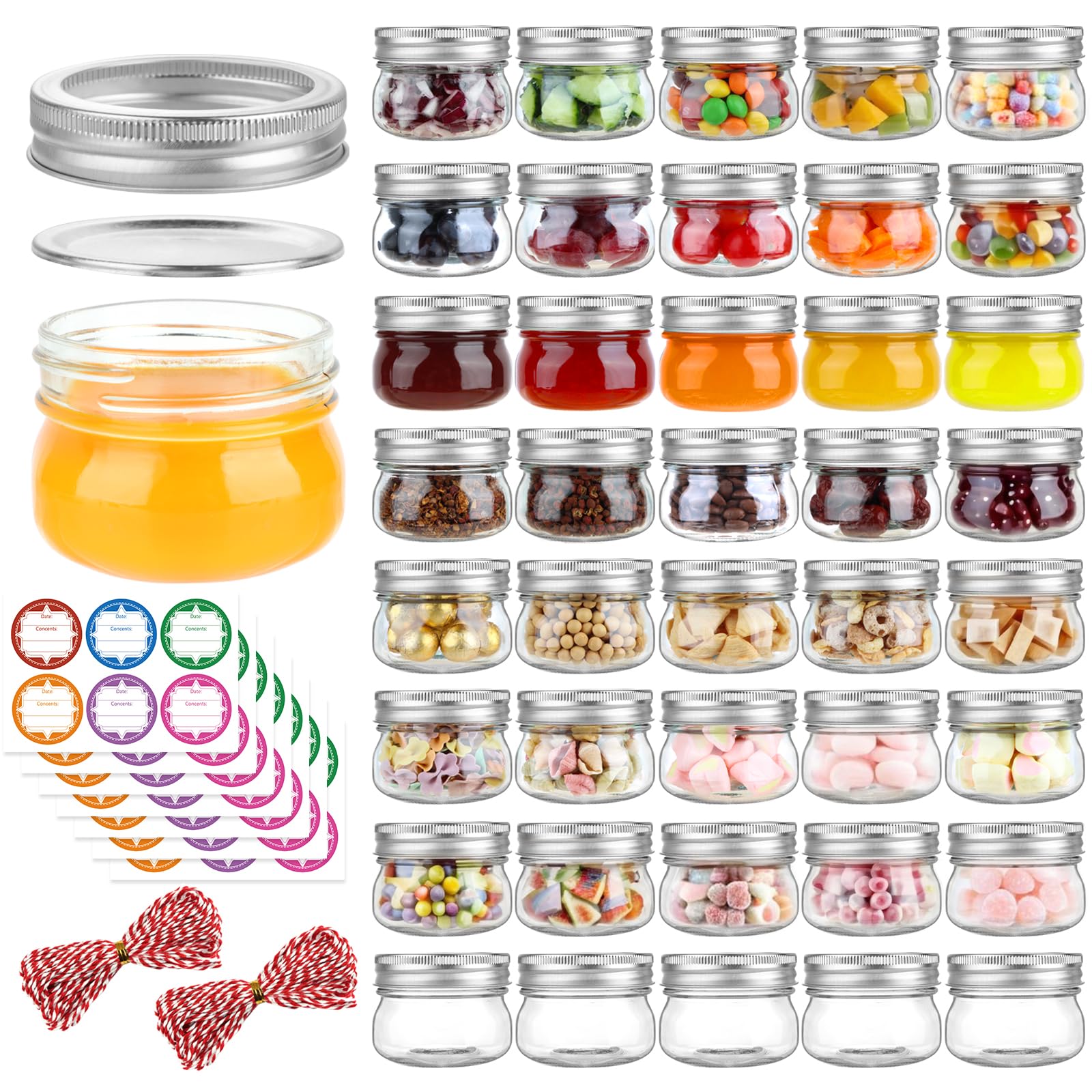 UrSpeedtekLive front view of 40-pack 4oz jars showing neat packaging and quantity