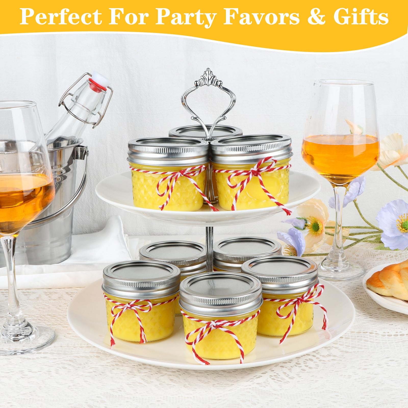 UrSpeedtekLive jars styled as wedding favors, attractive gifting presentation