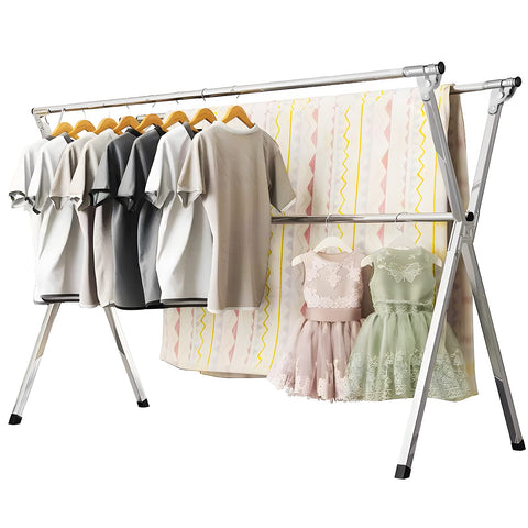 URYAN front view of full 63 inch rack showing large drying area and capacity