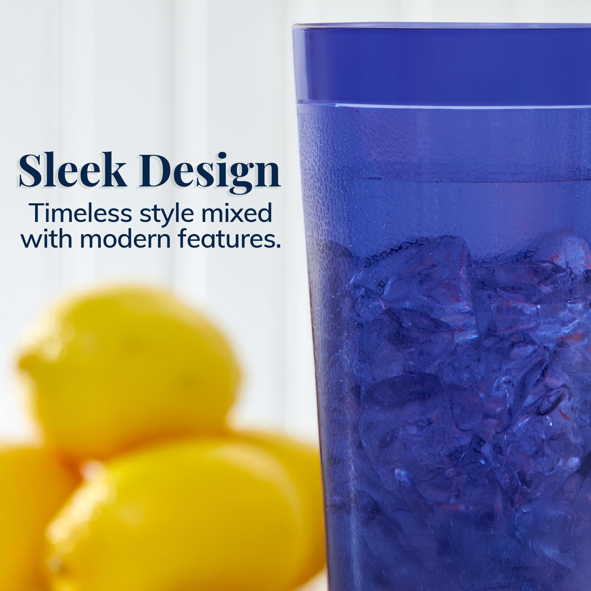 US Acrylic four coastal colors displayed for coordinated styling
