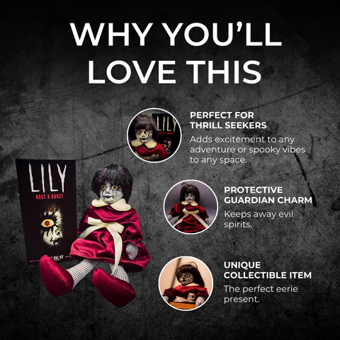 US Ghost Adventures Lily packaging and tag show collectible presentation and authenticity
