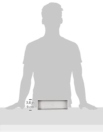 USA Pan next to sliced loaf showing scale and consistent slice size benefit