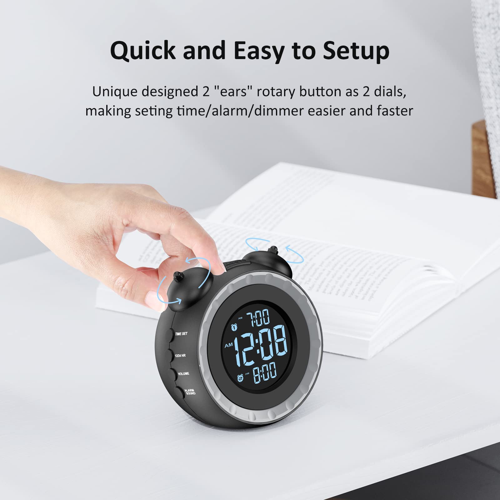 uscce controls closeup with labeled buttons for simple setup benefit