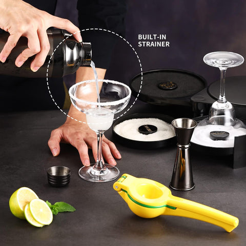 USEEKRIL coasters and cocktail cards styled on a bar for inspiration