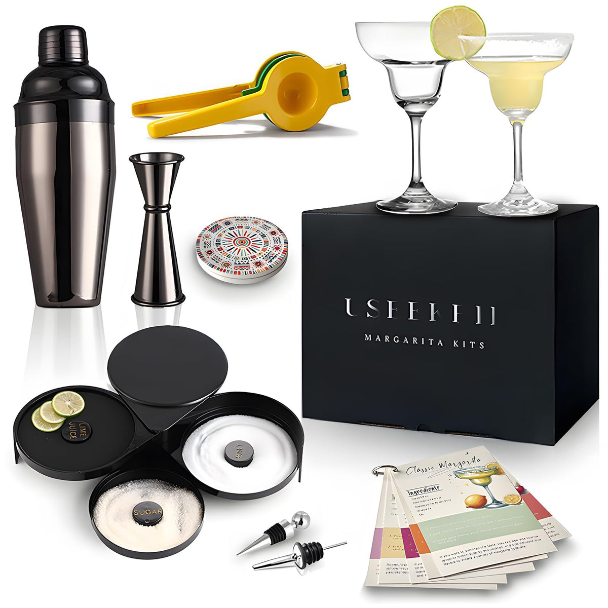 USEEKRIL kit packaging showing all components and ready-to-gift