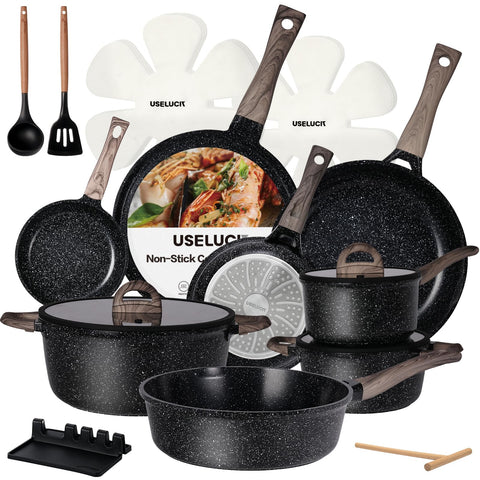USELUCK full 22-piece set front view showing all components and organized storage benefit