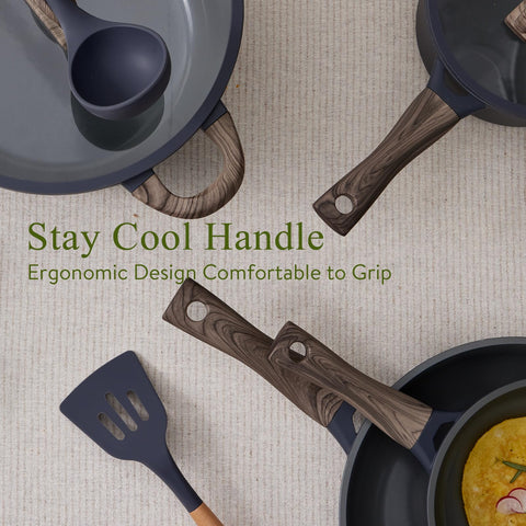 USELUCK pan protectors between stacked pans, prevents scratches for long-term care
