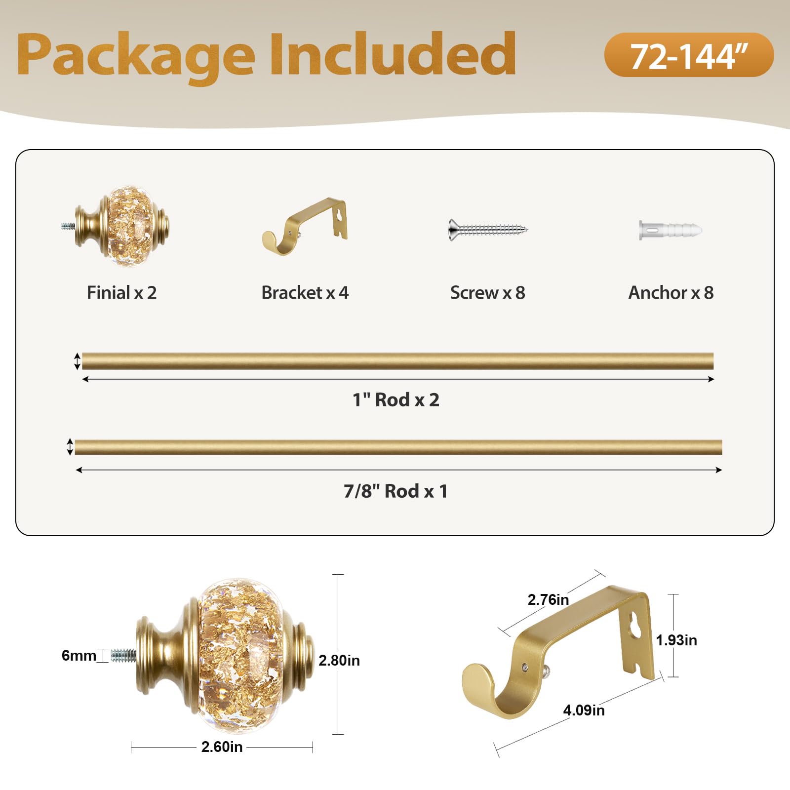 USFOOK scale comparison with ruler clarifies 72 to 144 inch range