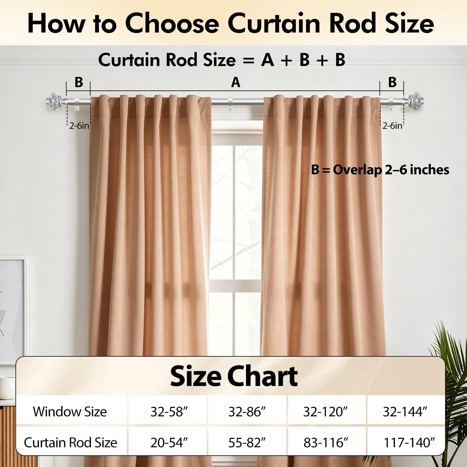 USFOOK two rods side-by-side assembly view showing complete 2-pack convenience