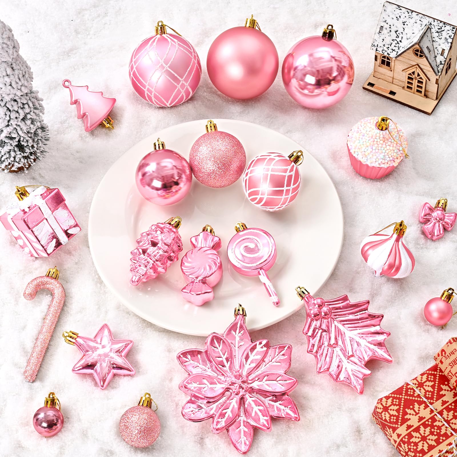 Uspring novelty shapes like cupcake and candy demonstrating playful detail and variety