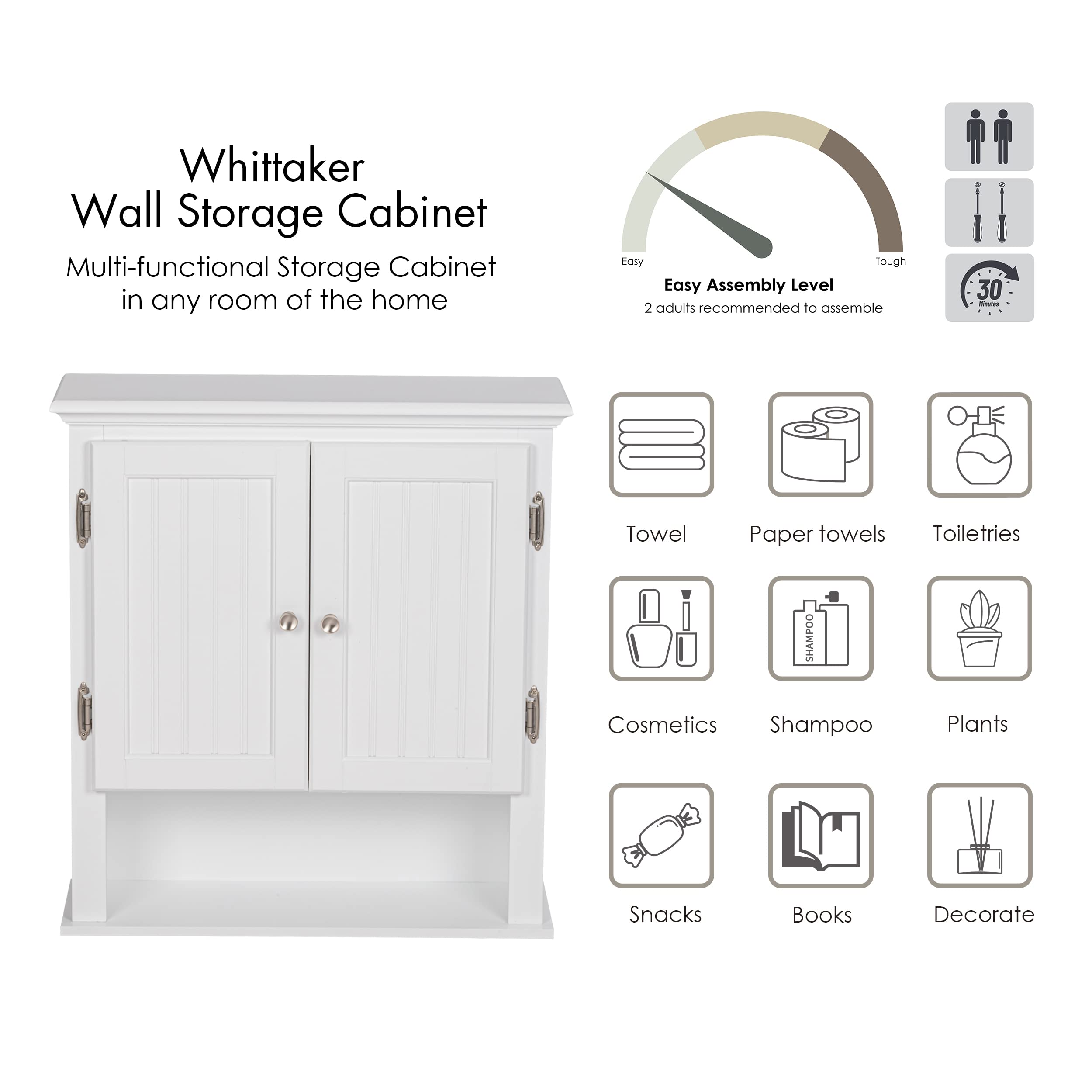 UTEX cabinet next to toilet for scale illustrating compact footprint benefit