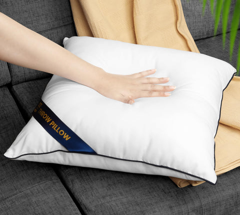 Utopia Bedding placed on bed demonstrating coordinated bedroom styling
