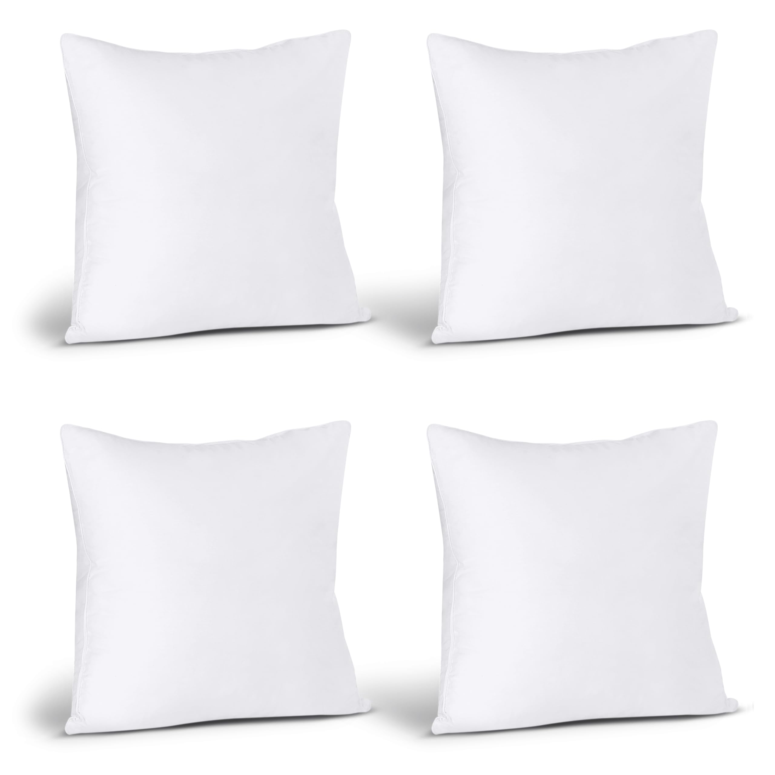 Utopia Bedding styled on bed in bedroom setting showing aesthetic uplift and cozy support