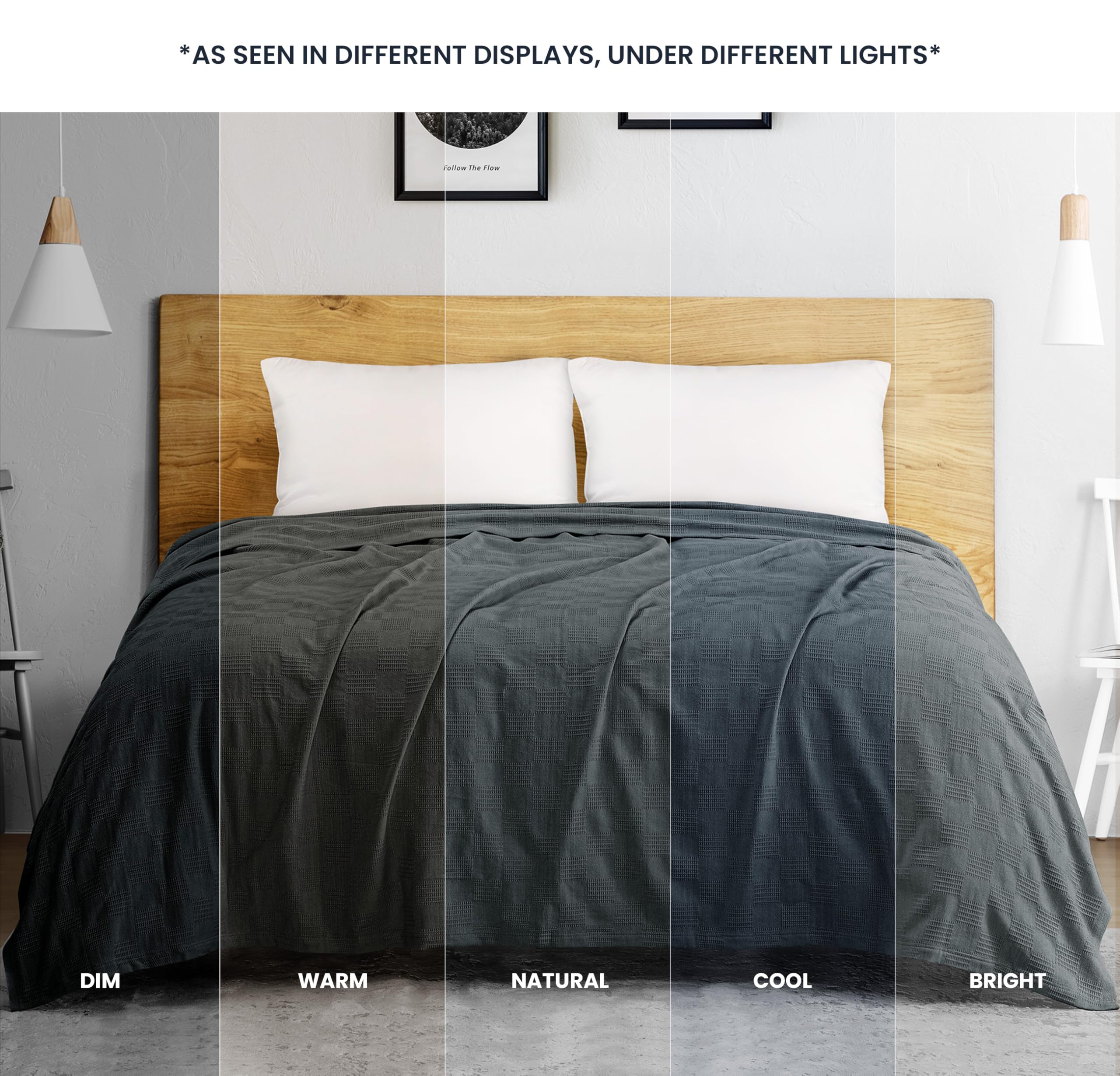 Utopia Bedding hem and edge detail showing neat finish and long-lasting durability