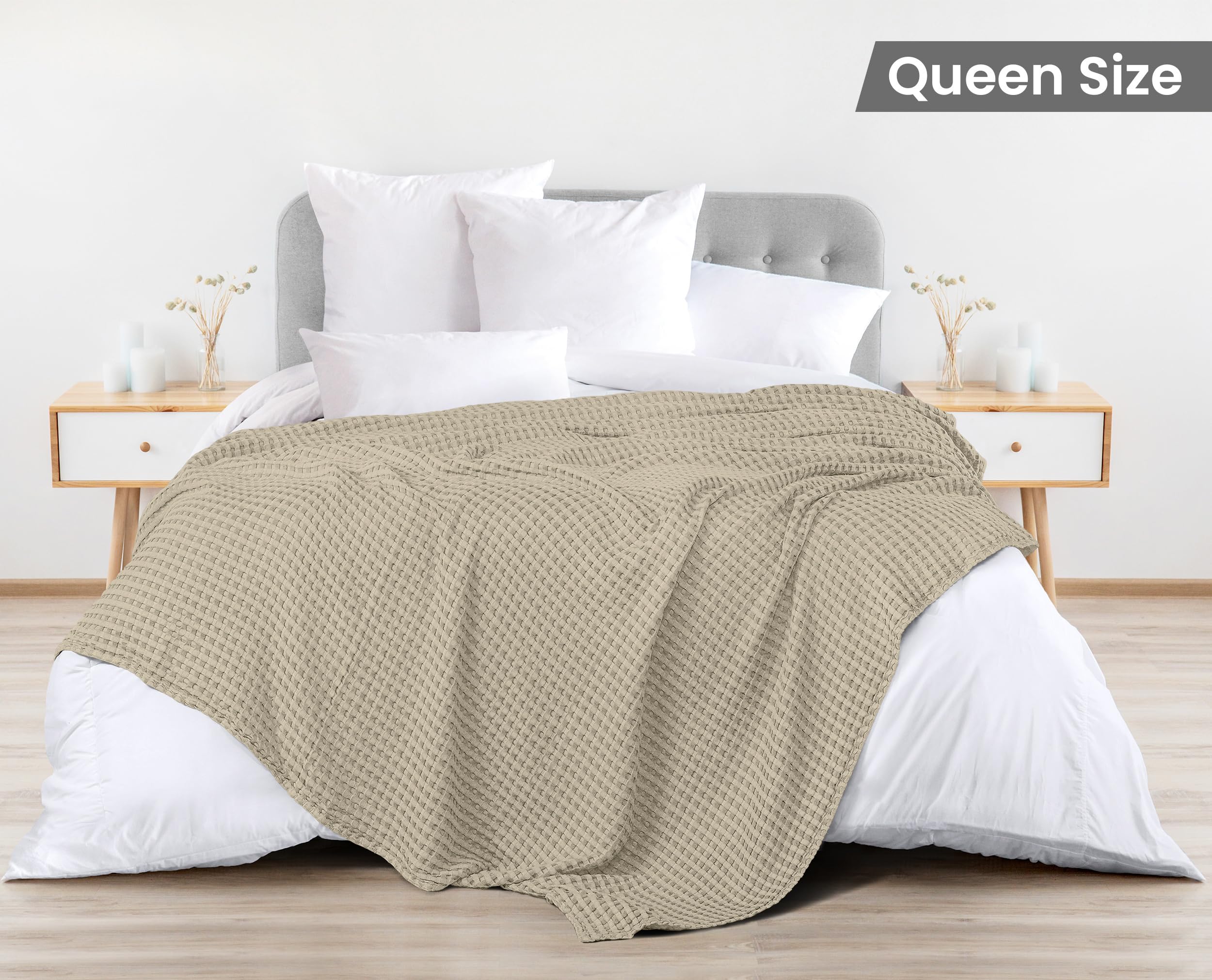 Utopia Bedding self-binding edge detail demonstrating durable neat finish