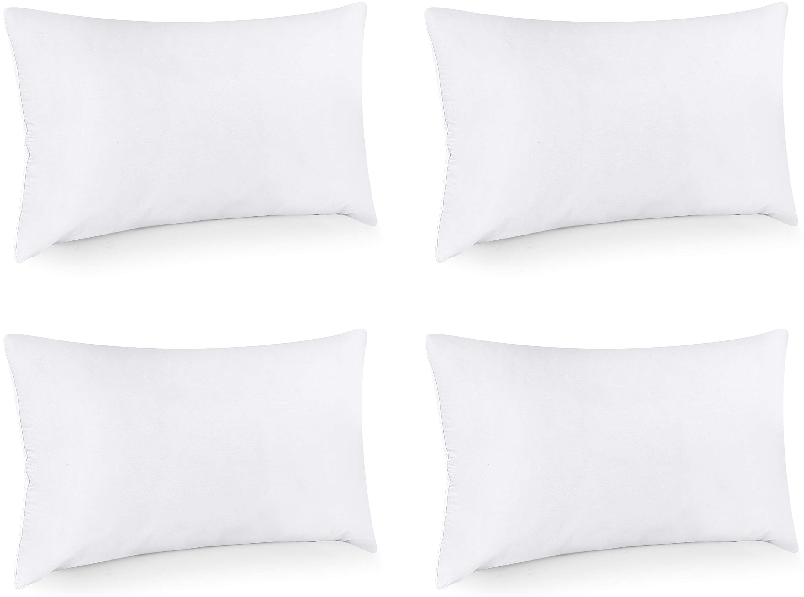 Utopia Bedding close-up of 115 GSM brushed cover texture showing soft touch for added comfort