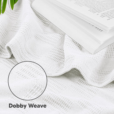 Utopia Bedding close weave texture highlighting soft durable cotton