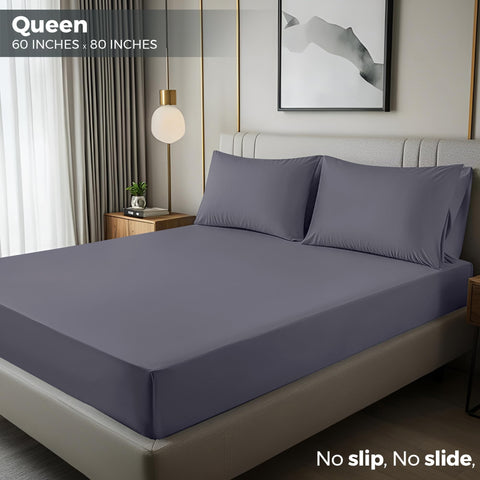Utopia Bedding microfiber close-up showing brushed texture for a soft sleep surface
