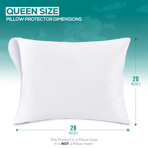 Utopia Bedding zipper and double-hem stitching close-up showing durability