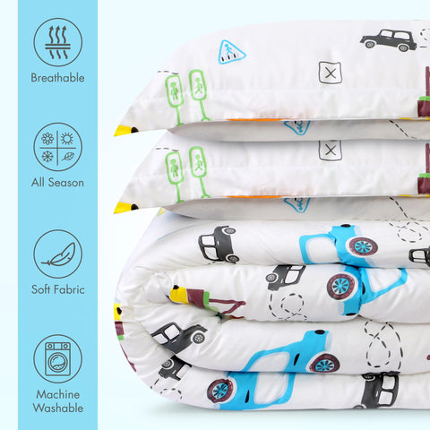 Utopia Bedding reversible comforter patterns offering two styling options and flexibility