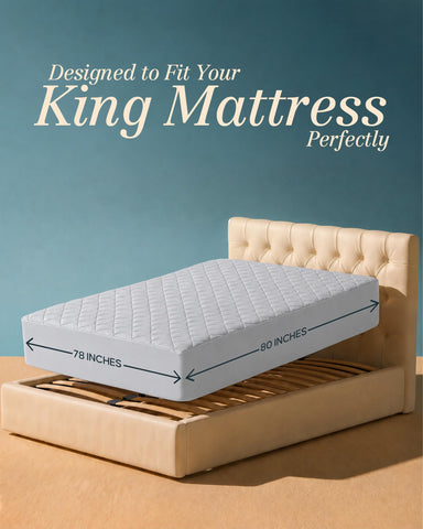 Utopia Bedding deep pocket elastic skirt stretching to fit up to 16 inch mattress
