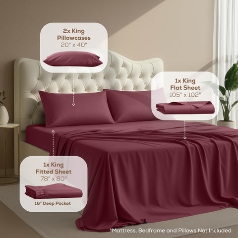 Utopia Bedding close-up of fitted sheet deep pocket and elastic showing secure mattress fit