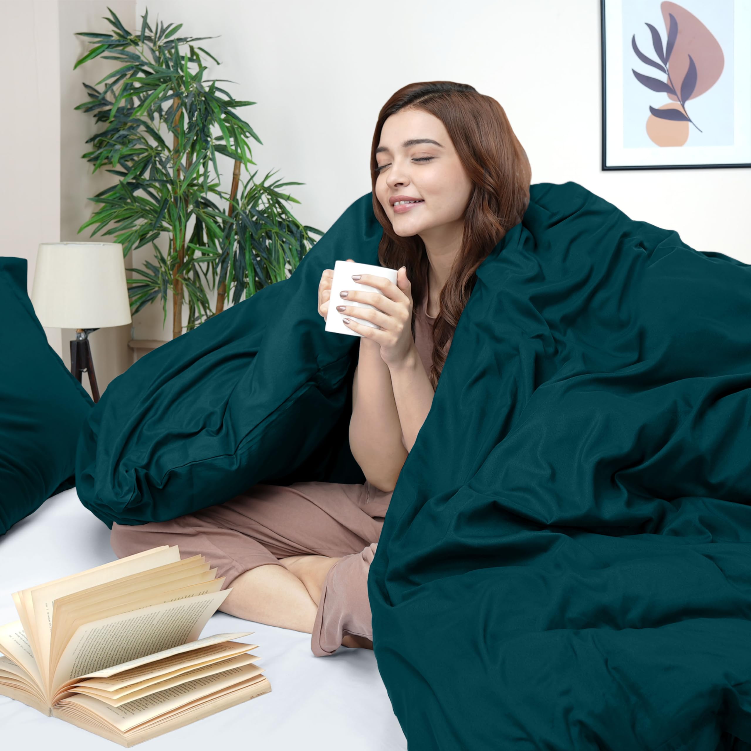 Utopia Bedding brushed microfiber close-up showing soft texture and breathability