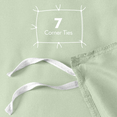Utopia Bedding duvet cover styled on a bed demonstrating calming bedroom aesthetic