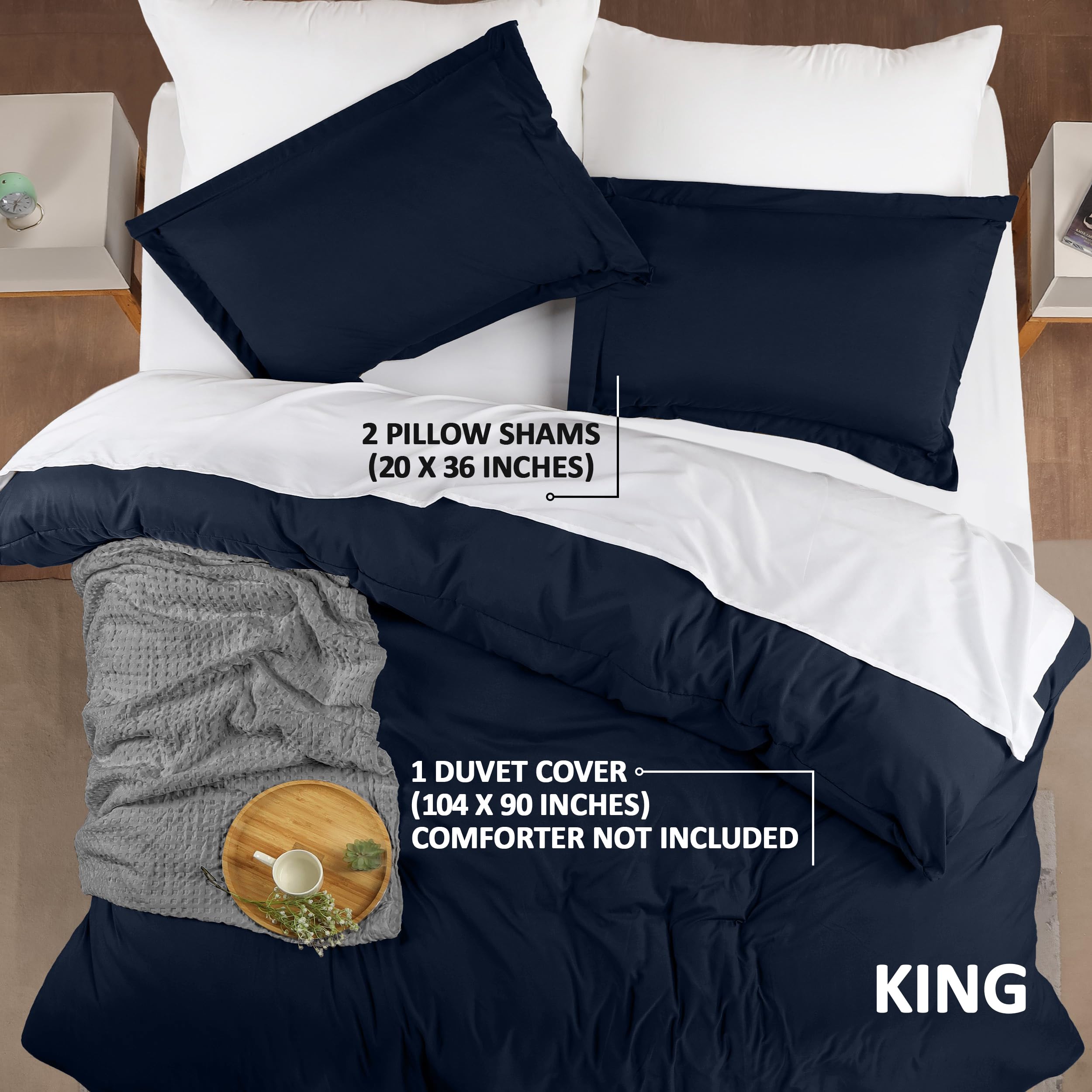 Utopia Bedding hidden zipper detail providing secure closure and easy stuffing