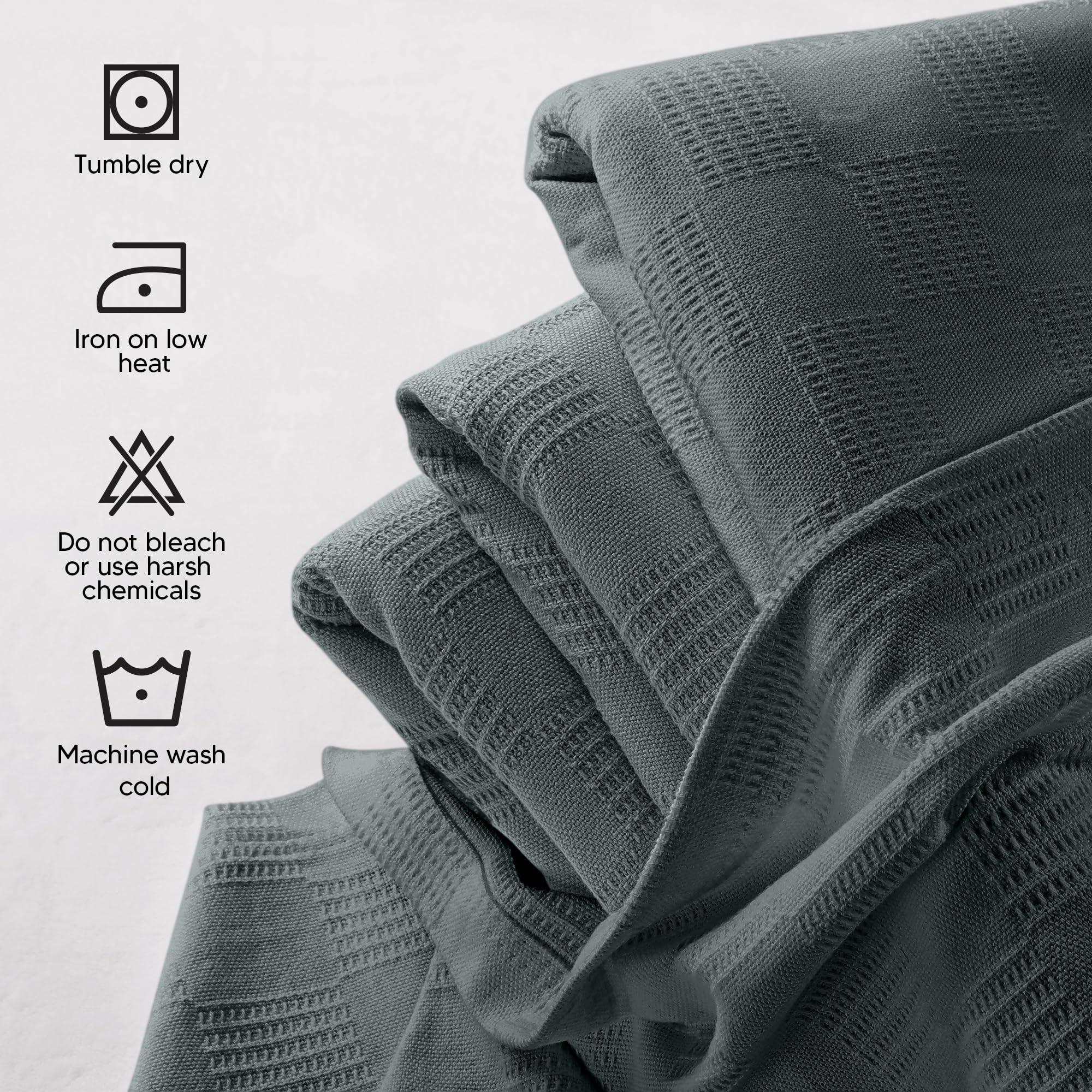 Utopia Bedding edge and corner detail highlighting durable construction benefit